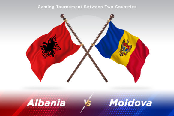 Albania Versus Moldova Two Flags: A Creative Concept for Global Design Projects