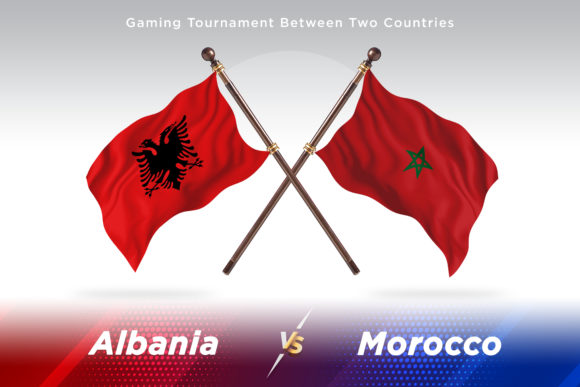 Albania Versus Morocco Two Flags: A Visual Representation of National Identity and Design Utility