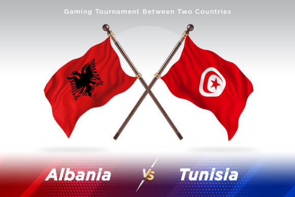 Albania Versus Tunisia Flags: A Creative Design Concept