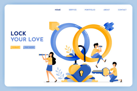 Illustration of Partner with Dating Apps: A Creative Tool for Modern Matchmaking